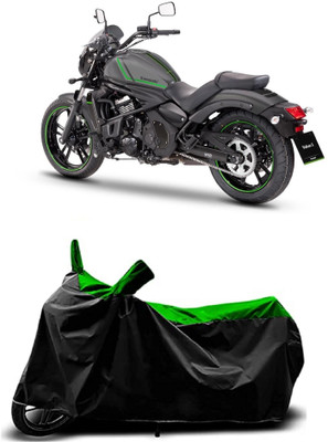 VESMEI Two Wheeler Cover for Kawasaki(Vulcan S BS6, Green)