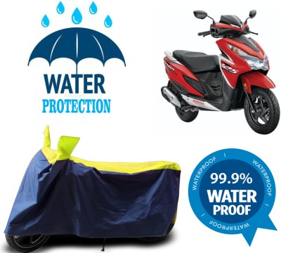 RTS COLLECTIONS Waterproof Two Wheeler Cover for Honda(Grazia BS6, Multicolor)