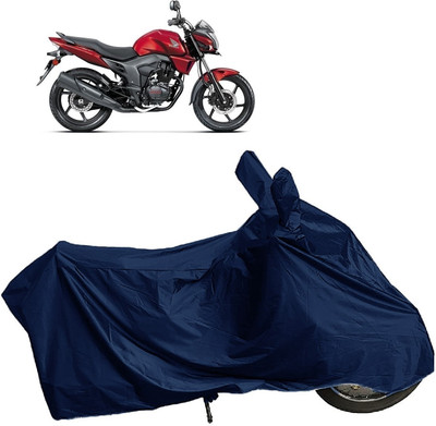 DIGGU Two Wheeler Cover for Honda(CB Trigger, Blue)