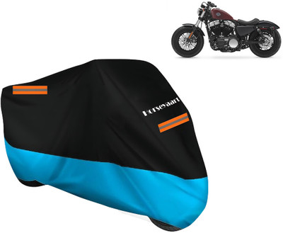 Horseyaart Waterproof Two Wheeler Cover for Bajaj(Discover 125 DTS-i, Blue)