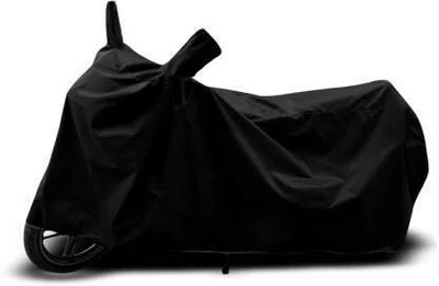 SK AUTO Waterproof Two Wheeler Cover for Hero(Glamour, Black)