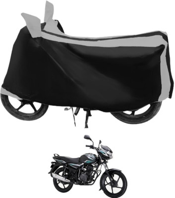 Euro Care Waterproof Two Wheeler Cover for Bajaj(Discover 100 DTS-i, Silver)