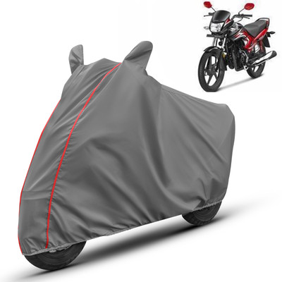 AUTOMOZEXO Waterproof Two Wheeler Cover for Honda(Dream Yuga, Grey)