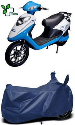 RKDS Healthcare Waterproof Two Wheeler Cover for Ampere(V 48, Blue)