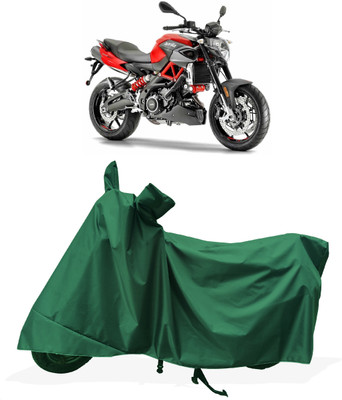 Tricway Two Wheeler Cover for Aprilia(Shiver 900 BS6, Green)