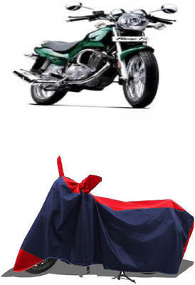 SUGASHRI Waterproof Two Wheeler Cover for TVS(Fiero FX, Red, Blue)