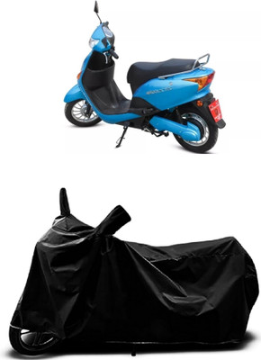 MMSSTAR Waterproof Two Wheeler Cover for Hero(Electric Photon, Black)
