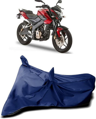 KEDIT Two Wheeler Cover for Bajaj(Pulsar 180NS, Blue)