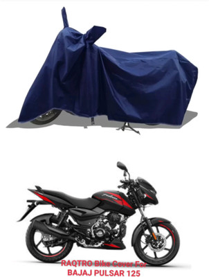 RAQTRO Two Wheeler Cover for Bajaj(Pulsar 125, Blue)