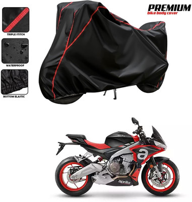 PAGORA Waterproof Two Wheeler Cover for Aprilia(Black)