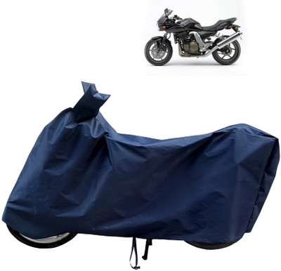 Horseyaart Waterproof Two Wheeler Cover for Kawasaki(Z750, Blue)