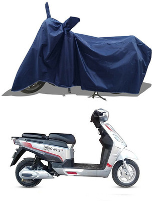 A G Enterprises Waterproof Two Wheeler Cover for Hero(Electric NYX e5, Blue)
