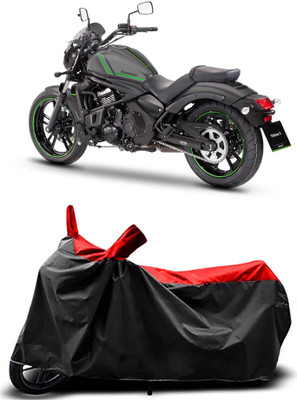 MMSSTAR Waterproof Two Wheeler Cover for Kawasaki(W800, Red)