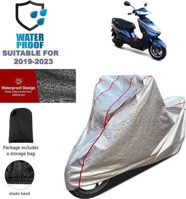 PAGORA Waterproof Two Wheeler Cover for Okinawa(Ridge, Silver)