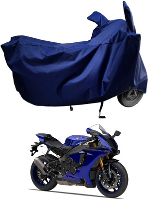 Amexride Two Wheeler Cover for Yamaha(YZF R1, Blue)