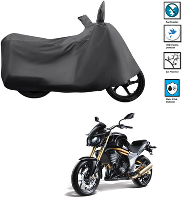 CODOKI Waterproof Two Wheeler Cover for Mahindra(Mojo, Grey)