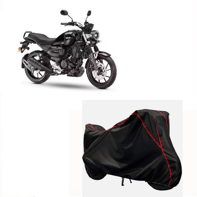 Autohug Waterproof Two Wheeler Cover for Yamaha(FZ-X, Black, Red)