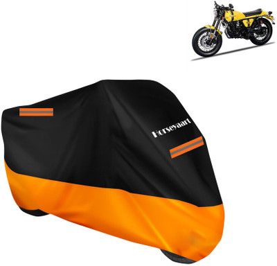Horseyaart Waterproof Two Wheeler Cover for Yamaha(RD 350, Orange)