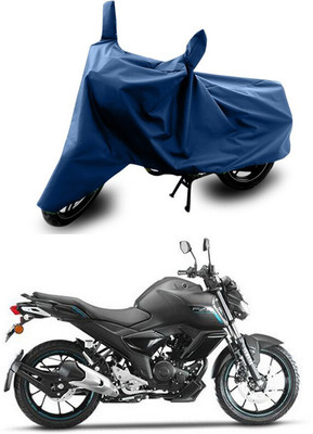 DeepShakshi AUTOMOTIVE Waterproof Two Wheeler Cover for Yamaha(FZ-S FI, Blue)