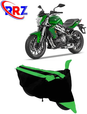 RRZ Waterproof Two Wheeler Cover for Benelli(TNT 25, Black, Green)