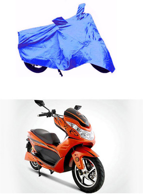 Furious3D Two Wheeler Cover for Okinawa(Cruiser, Blue)