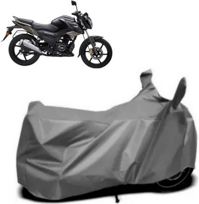RAAMKM Waterproof Two Wheeler Cover for TVS(Raider, Grey)