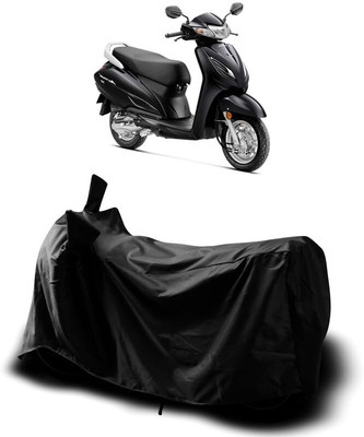 KEDIT Two Wheeler Cover for Hero(Activa, Black)