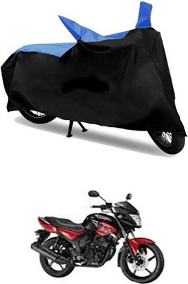 Mdstar Waterproof Two Wheeler Cover for Yamaha(Blue, Black)