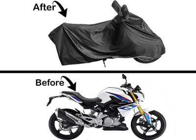 Archistylo Waterproof Two Wheeler Cover for BMW(G 310 R, Black)