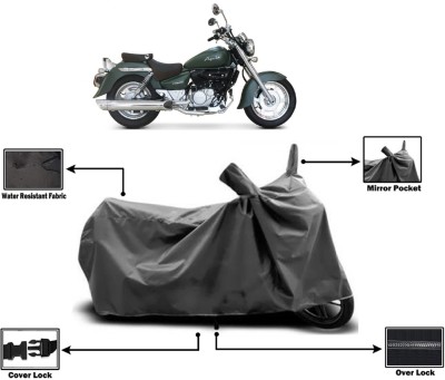 Amexride Two Wheeler Cover for Hyosung(Aquila 250, Grey)