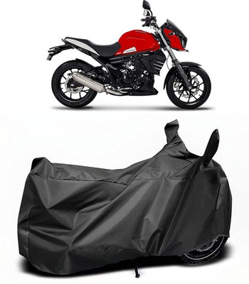 KEDIT Two Wheeler Cover for Mahindra(MOJO XT 300, Black)