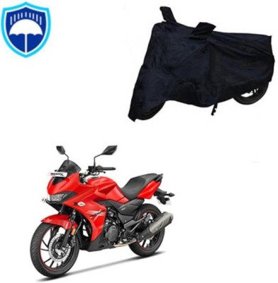 RAAMKM Two Wheeler Cover for Hero(Swish 125, Black)