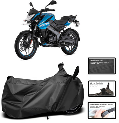 WMIZEXA Two Wheeler Cover for Bajaj(Pulsar NS125, Black)