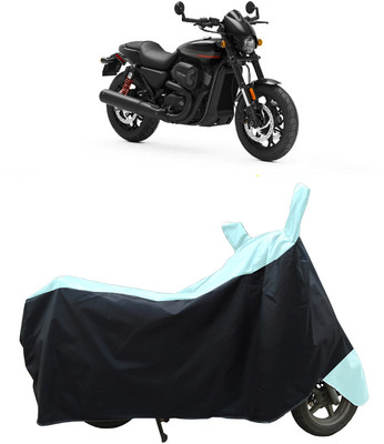 Coxtor Waterproof Two Wheeler Cover for Harley Davidson(Street Rod, White)
