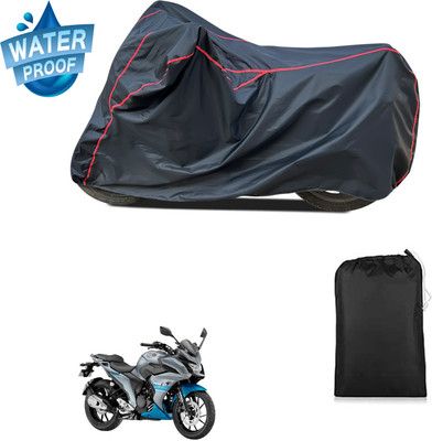 CODOKI Waterproof Two Wheeler Cover for Yamaha(Fazer 25 BS6, Black)