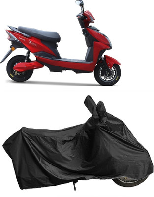 DIGGU Two Wheeler Cover for Techo Electra(Raptor BS6, Black)