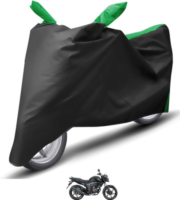Caronix Waterproof Two Wheeler Cover for Honda(CB Trigger, Green)
