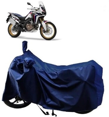 JVBRANGI Waterproof Two Wheeler Cover for Honda(Africa Twin, Blue)
