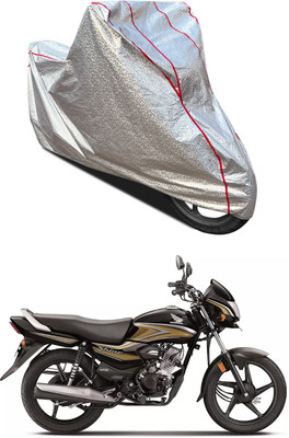 GOSHIV-car and bike accessories Waterproof Two Wheeler Cover for Honda(Silver)