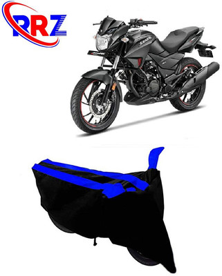RRZ Waterproof Two Wheeler Cover for Hero(Hunk, Black, Blue)