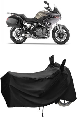 Autoprime Two Wheeler Cover for Benelli(TNT 300, Black)