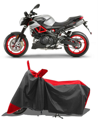 SPECTUS Two Wheeler Cover for Aprilia(Shiver 900, Red)