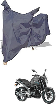 Amexride Two Wheeler Cover for Yamaha(FZ-S Fi Version 3.0, Grey)