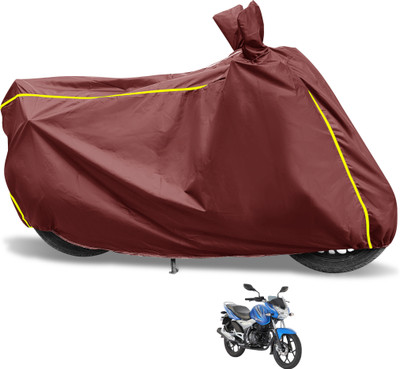 Euro Care Waterproof Two Wheeler Cover for Bajaj(Discover 125 DTS-i, Maroon)