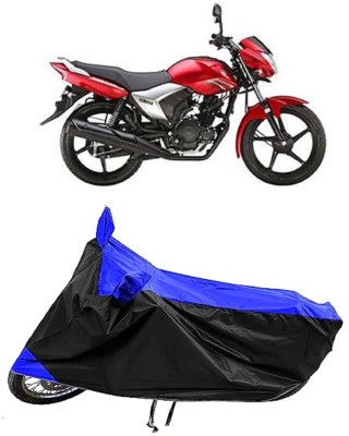 GROFATIK Two Wheeler Cover for Yamaha(Saluto, Blue)