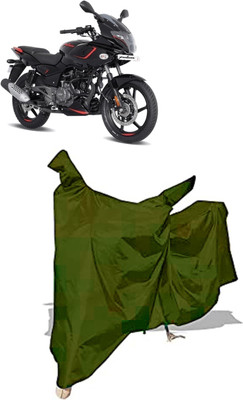 Amexride Two Wheeler Cover for Bajaj(Pulsar 180F, Maroon)