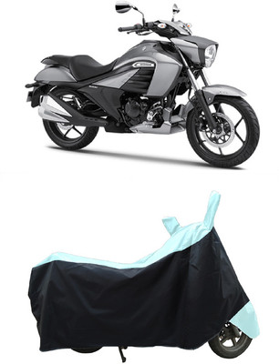 Coxtor Waterproof Two Wheeler Cover for Suzuki(Intruder, White)