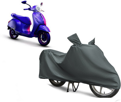 EGAL Waterproof Two Wheeler Cover for Bajaj(BS6, Grey)