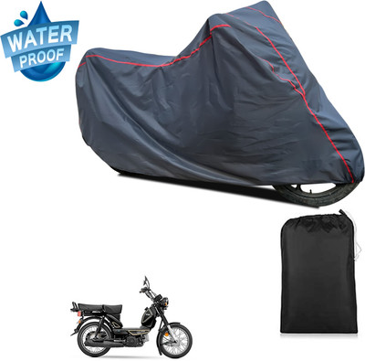PAGORA Waterproof Two Wheeler Cover for TVS(XL 100 Heavy Duty BS6, Grey)