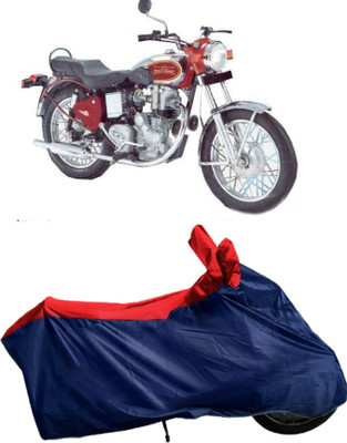 APNEK Waterproof Two Wheeler Cover for Royal Enfield(Machismo 350, Blue, Red)